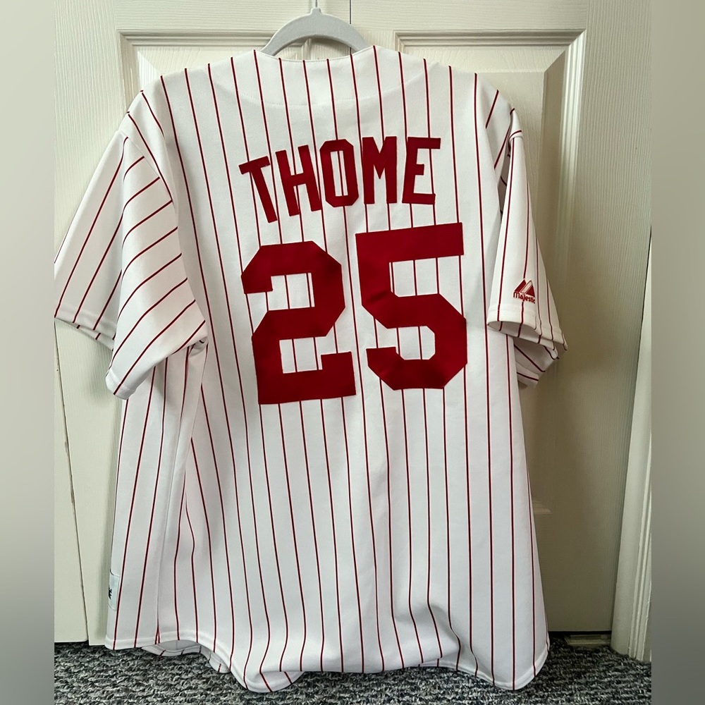 Jim Thome 25 Phillies Jersey